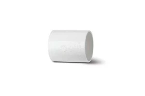 Polypipe WS26W ABS Straight Coupling White, 40mm